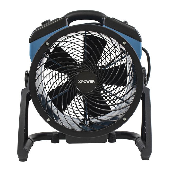 XPOWER FC-150B Dual Power Rechargeable Fan, 1000 CFM