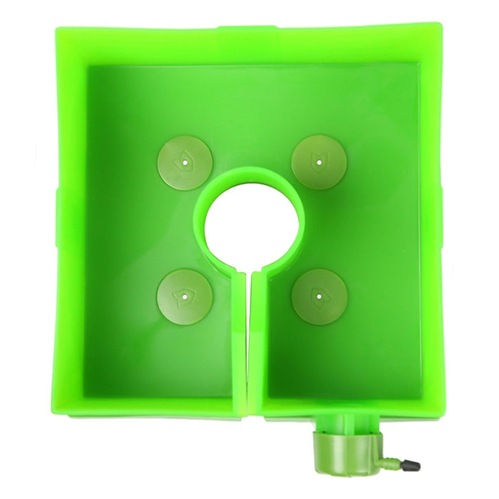 FloraFlex Square Flood & Drip Shield with Gravity Drippers