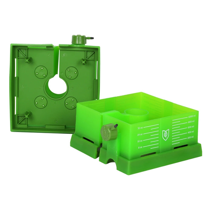 FloraFlex Square Flood & Drip Shield with Gravity Drippers