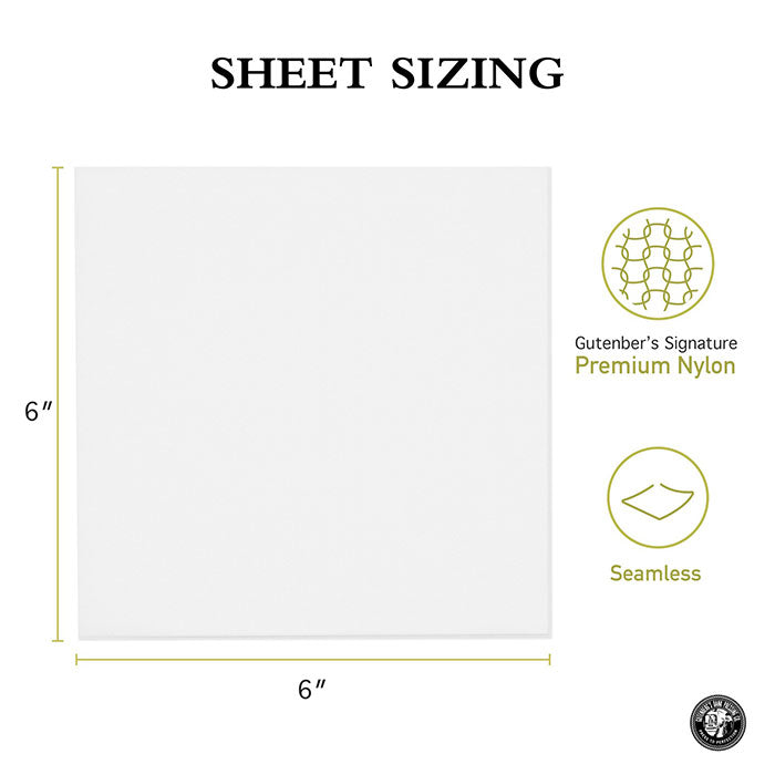 Gutenbergs Dank Pressing Co. Rosin Filter Sheets