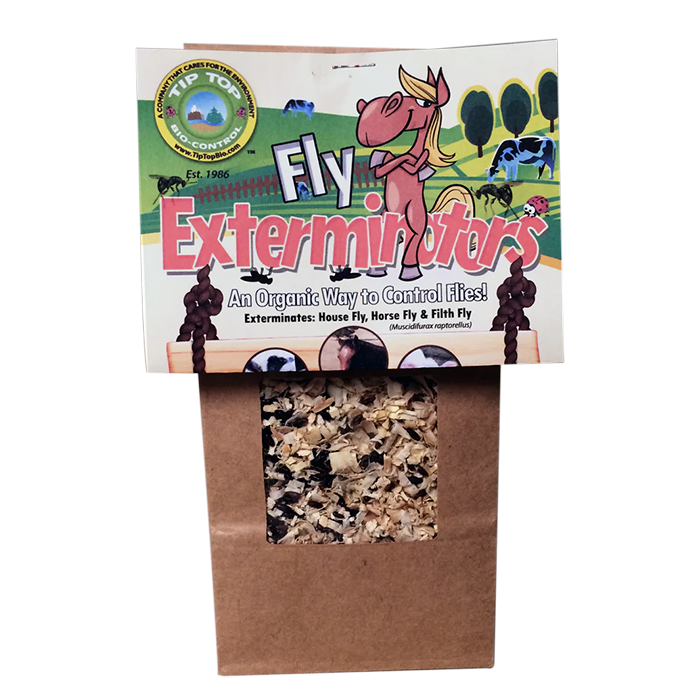 Tip Top Bio-Control Fly Exterminator Beneficial Parasitic Wasps, Pack of 2,000