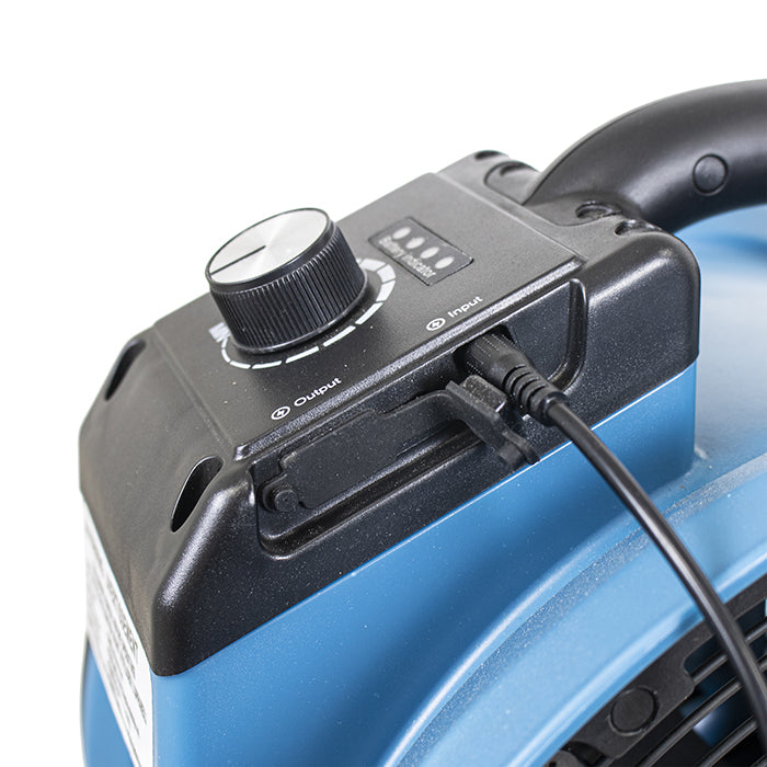 XPOWER FM-65B Battery Powered Misting Fan, 900 CFM