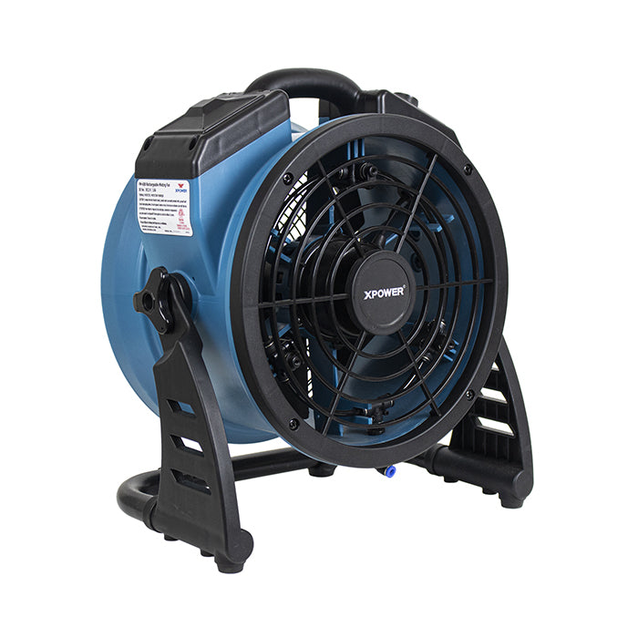 XPOWER FM-65B Battery Powered Misting Fan, 900 CFM