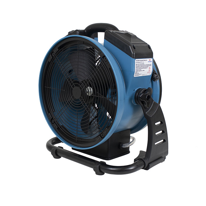 XPOWER FM-65WB Battery-Powered Misting Fan With Built-In Water Pump, 900 CFM