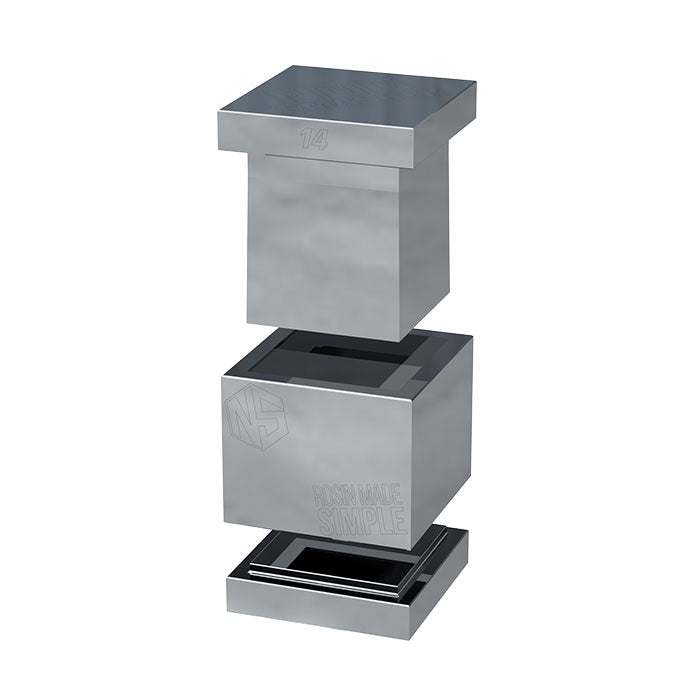 NugSmasher Pre Press Mold Pro, 14 Gram, Square