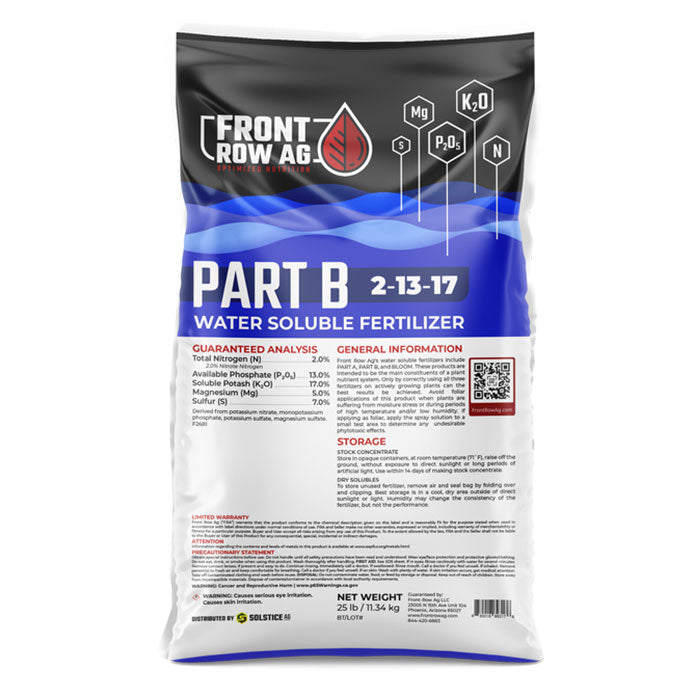 Front Row Ag Part B 2-13-17, 25 lb.