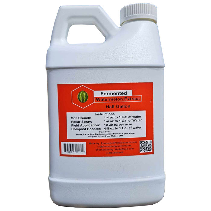 Fermented Plant Extracts Fermented Watermelon Extract, 1/2 Gallon
