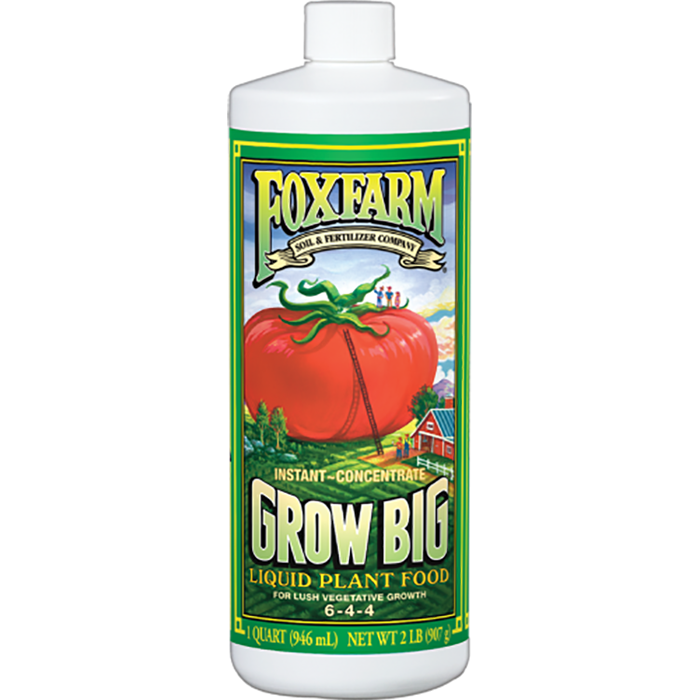 Fox Farm Grow Big Liquid Concentrate, 1 Quart