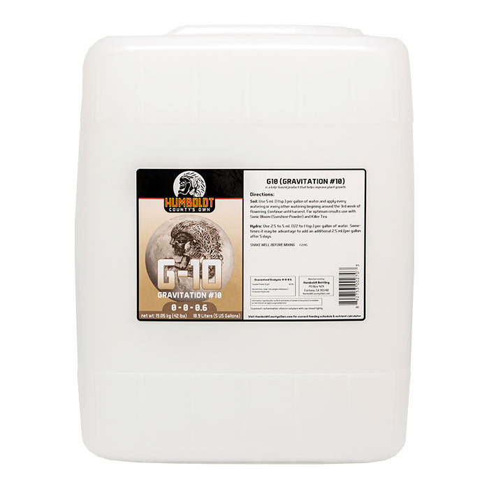 Humboldt County's Own Gravitation G10, 5 Gallon