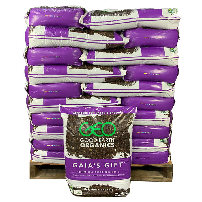 Good Earth Organics Gaia's Gift Premium Organic Soilless Potting Mix - Pallet of 56 Bags