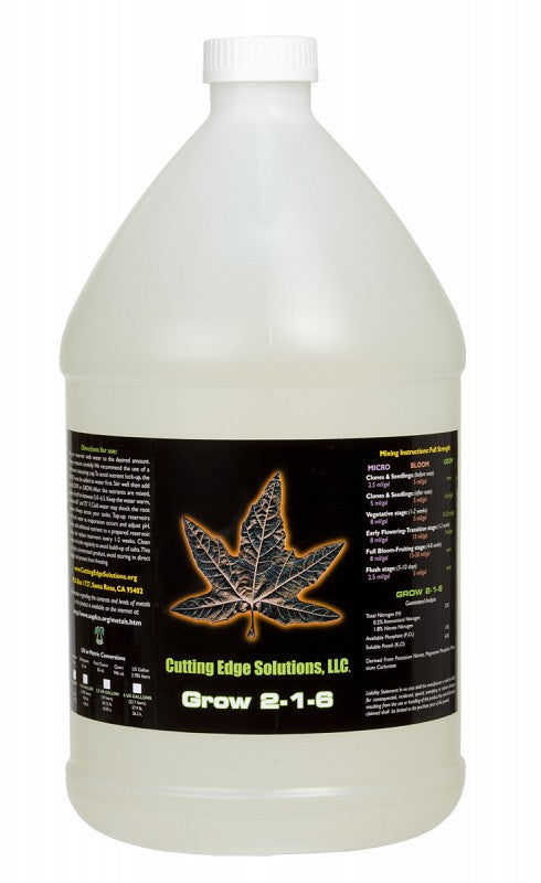 Cutting Edge Solutions Grow, 1 Gallon
