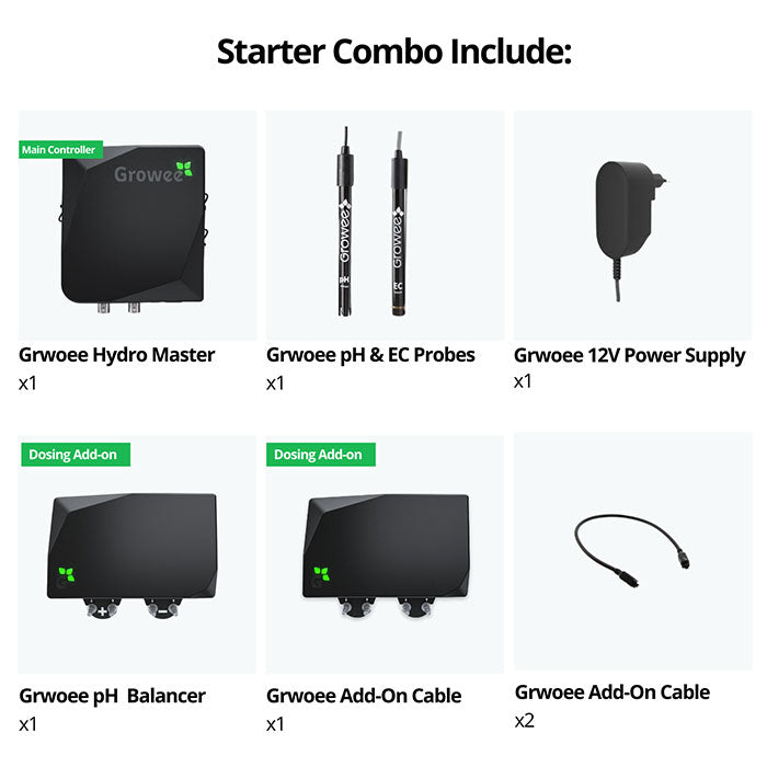 Growee Starter Combo Nutrient Doser
