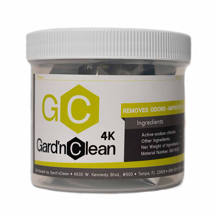 GardnClean Fast Release Dry Gas Chlorine Dioxide (ClO2) Deodorizer & Cleaner
