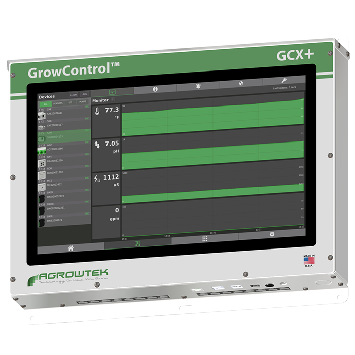 Agrowtek GrowControl GCX-Plus Cultivation Controller With Wifi Upgrade