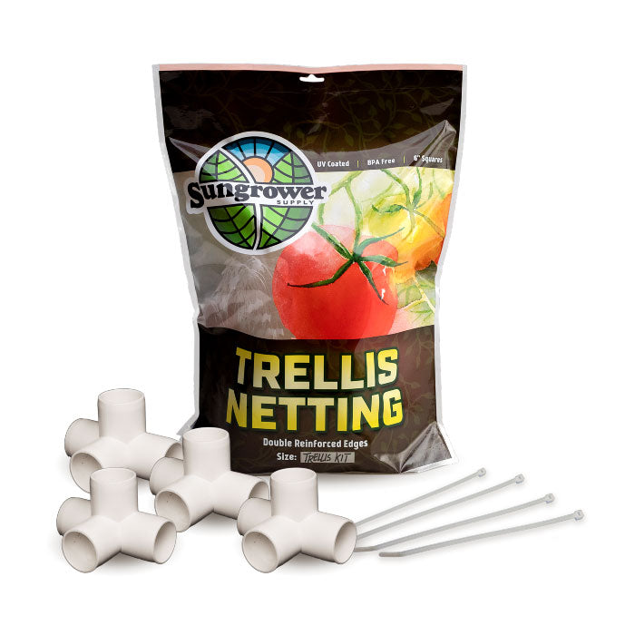 GeoPot GeoPlanter Trellis Netting Kit, 48 Inch x 96 Inch