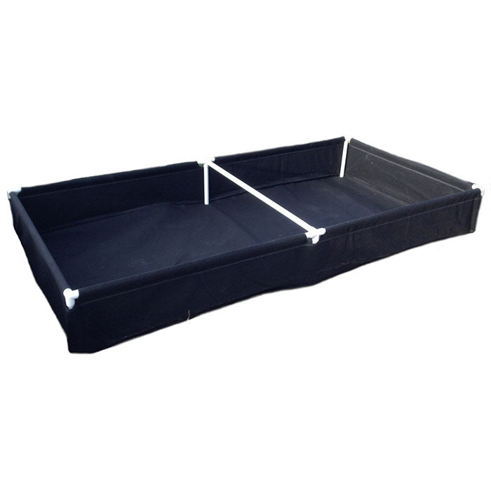 GeoPot GeoPlanter Fabric Raised Bed, 48" x 96" x 12" (240 Gallons)