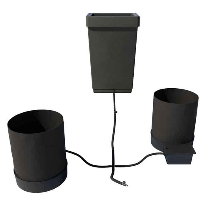 AutoPot 2 Pot GeoPot Watering System with 3 Gallon GeoPots, 12.4 Gallon Reservoir