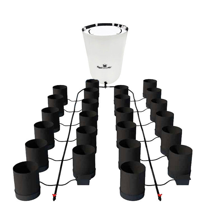 AutoPot 24 Pot GeoPot Watering System with 3 Gallon GeoPots, 105 Gallon Pro FlexiTank