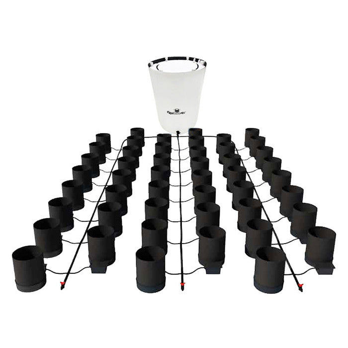 AutoPot 48 Pot GeoPot Watering System with 3 Gallon GeoPots, 105 Gallon Pro FlexiTank