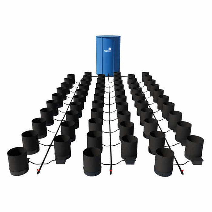AutoPot 60 Pot GeoPot Watering System with 5 Gallon GeoPots, 105 Gallon FlexiTank