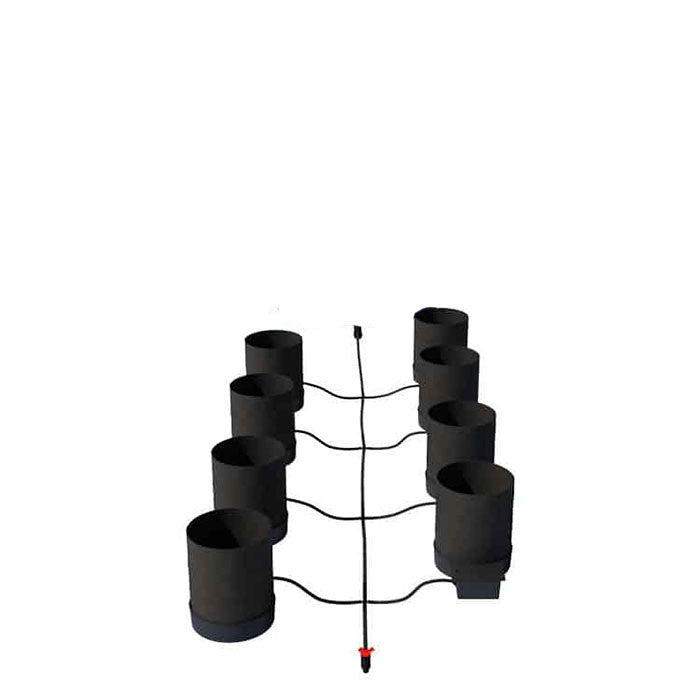 AutoPot 8 Pot GeoPot Watering System with 3 Gallon GeoPots, No Tank