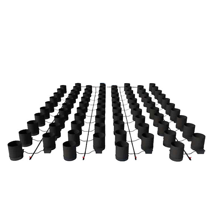 AutoPot 80 Pot GeoPot Watering System with 5 Gallon GeoPots, No Tank