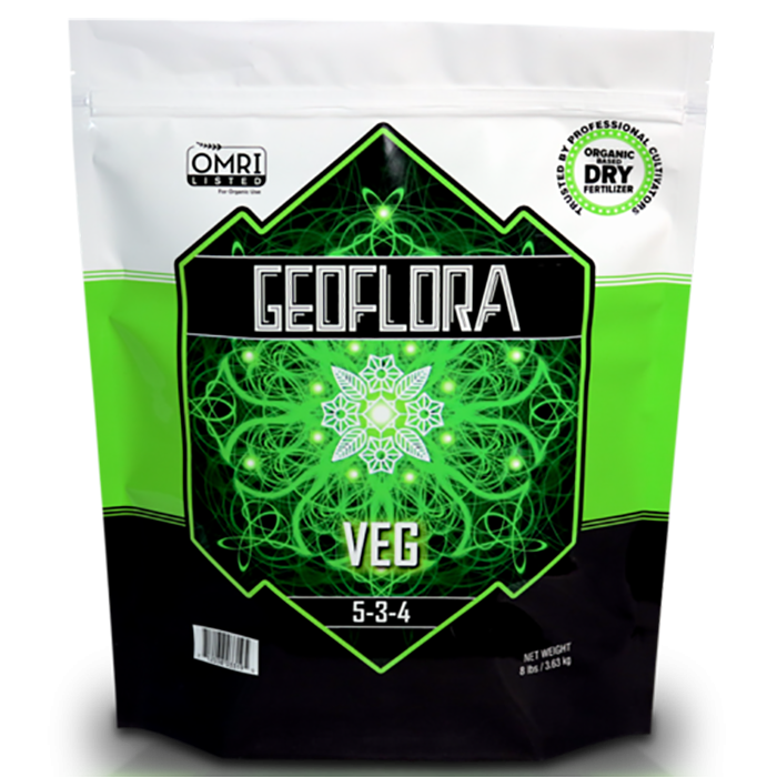 GeoFlora Veg Organic Dry Fertilizer - 8 lb.