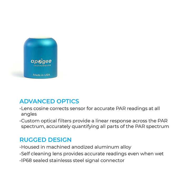 GrowFlux Precision Wireless PAR & DLI Meter