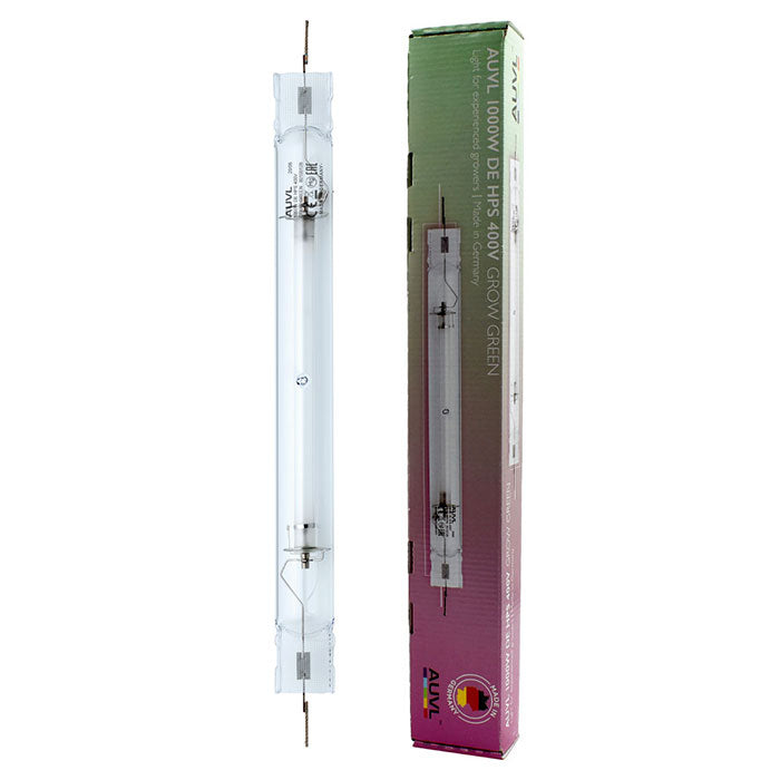 AUVL Grow Green 1,000 Watt Double-Ended HPS EL Bulb, 2100K