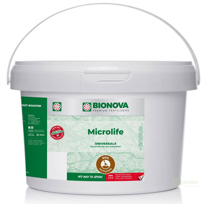 Bionova Microlife Mycorrhiza Soil Enhancer, 2 kg.