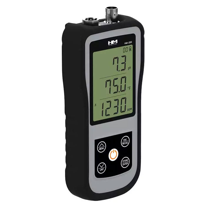 HM Digital HM-200 pH/EC/TDS/Temp Monitor