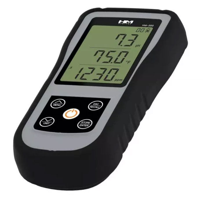 HM Digital HM-200 pH/EC/TDS/Temp Monitor