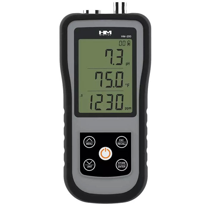 HM Digital HM-200 pH/EC/TDS/Temp Monitor