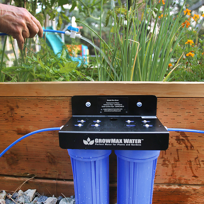 GrowMax Water Eco Grow 240 Dechlorinator & Sediment Water Filter System, Treats Up To 10,000 Gallons
