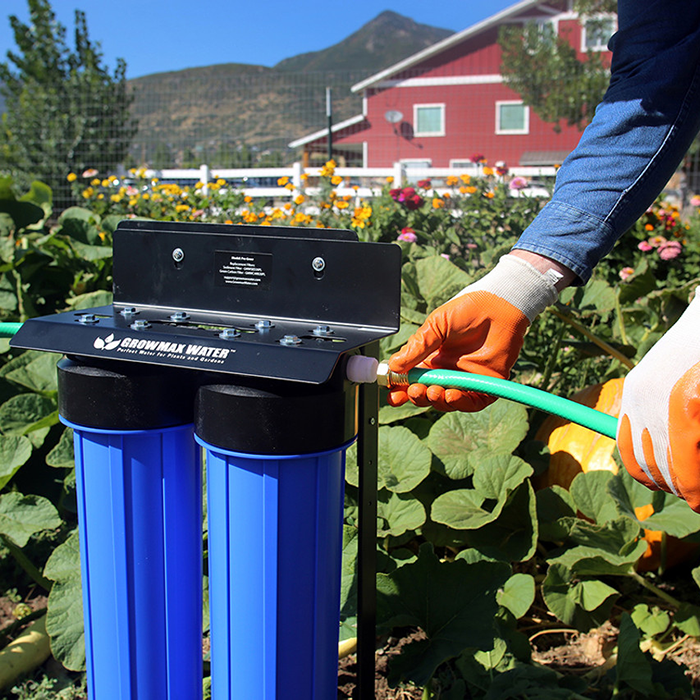 GrowMax Water Pro Grow 2000 Dechlorinator & Sediment Water Filter System, Treats Up To 25,000 Gallons