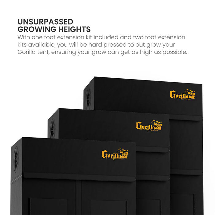 Gorilla Grow Tent 4' x 4' Heavy Duty Grow Tent