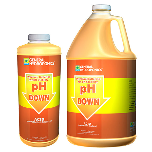 General Hydroponics pH Down Liquid