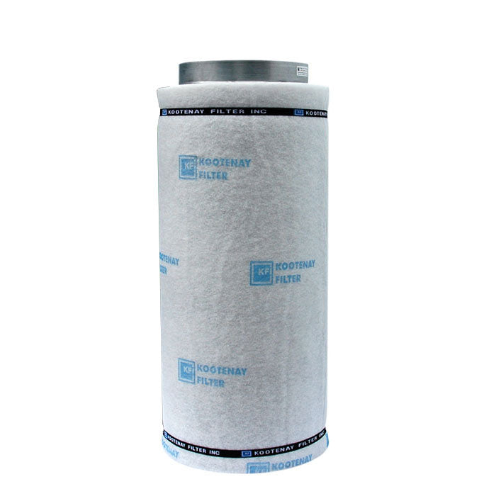 Kootenay Filter KFI 3500 Green Line Carbon Filter with Flange, 14" - 2060 CFM