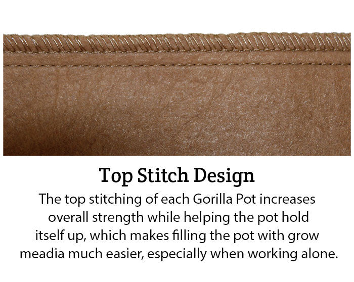 Gorilla Pot Premium Fabric Pots, Tan