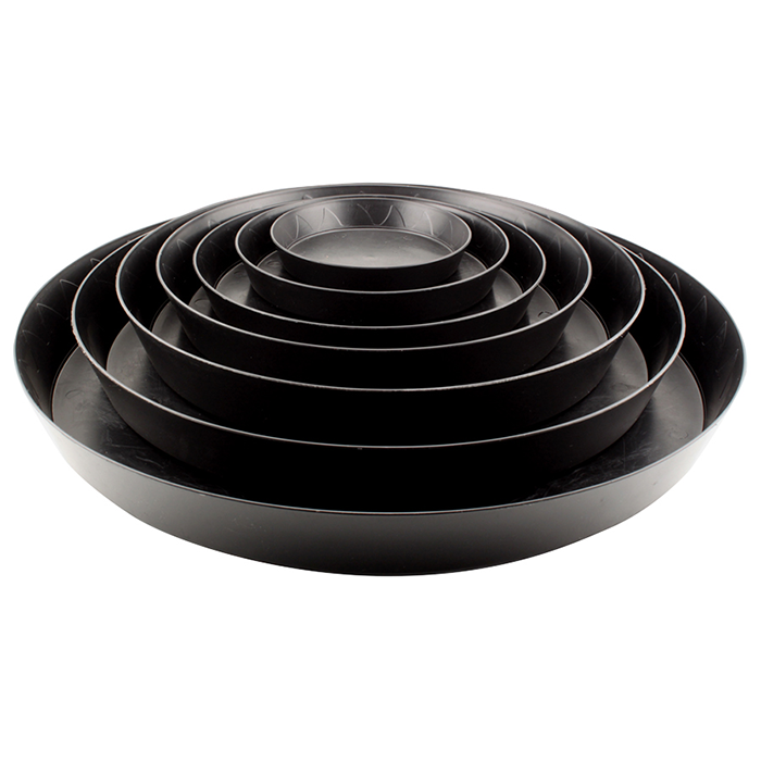 Gro Pro Heavy Duty Black Saucer