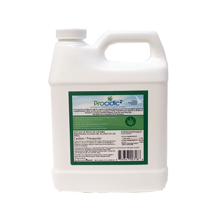 Procidic2 Bactericide & Fungicide Concentrate, 1 Quart