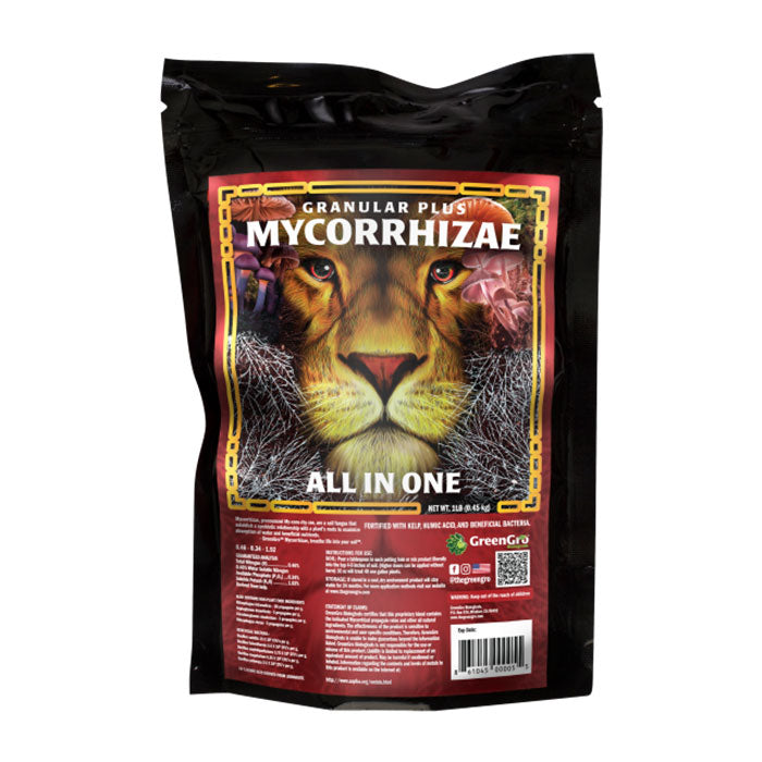 GreenGro Biologicals Granular Plus Mycorrhizae All in one, 1 lb.