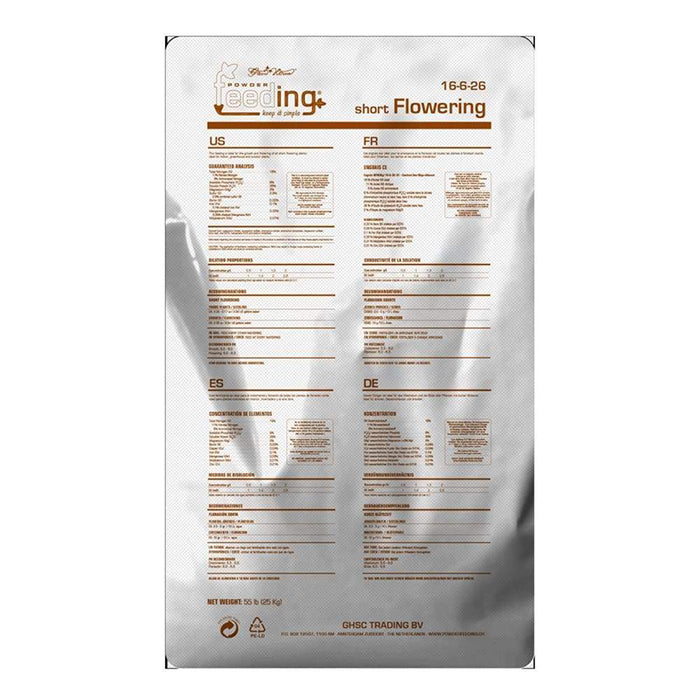 Green House Feeding Mineral Line Short Flowering, 25 Kg