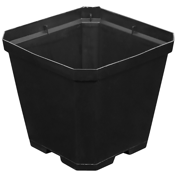 Gro Pro Black Plastic Pot