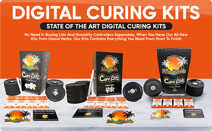 Island Herbz Canna Cure Lid Kit