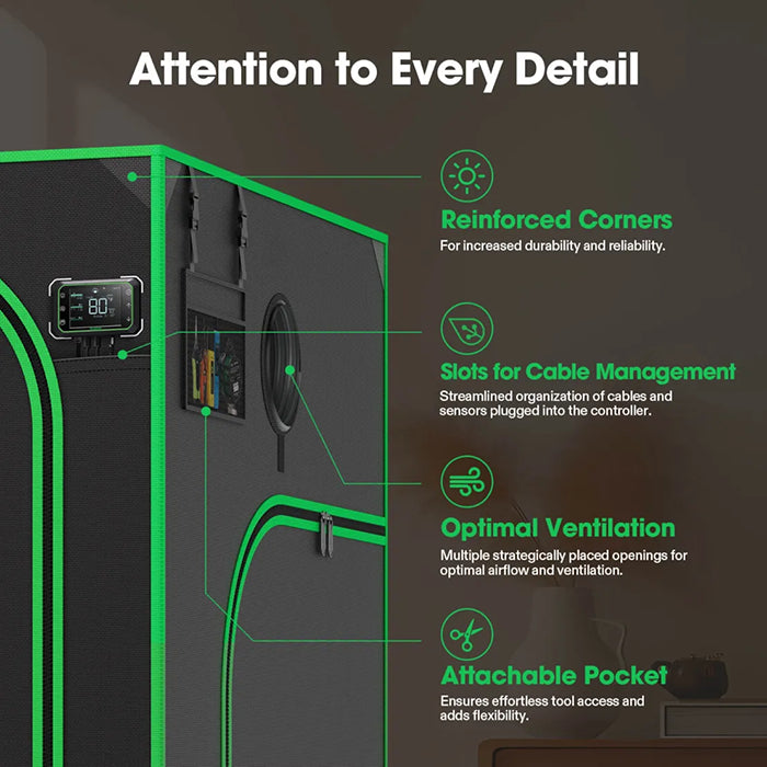 Vivosun P448 4' x 4' Grow Tent Pro