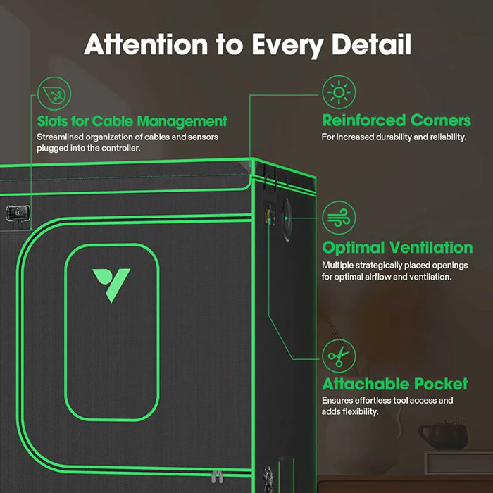 Vivosun P105 5' x 10' Grow Tent Pro