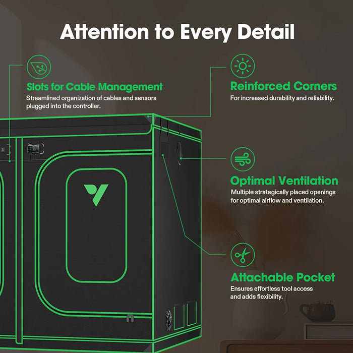 Vivosun P888 8' x 8' Grow Tent Pro