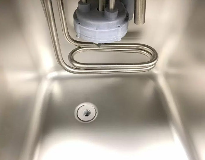 Across International 100°C Stainless Steel Compact Heated Recirculator, 7 Liter Capacity, 220 Volt