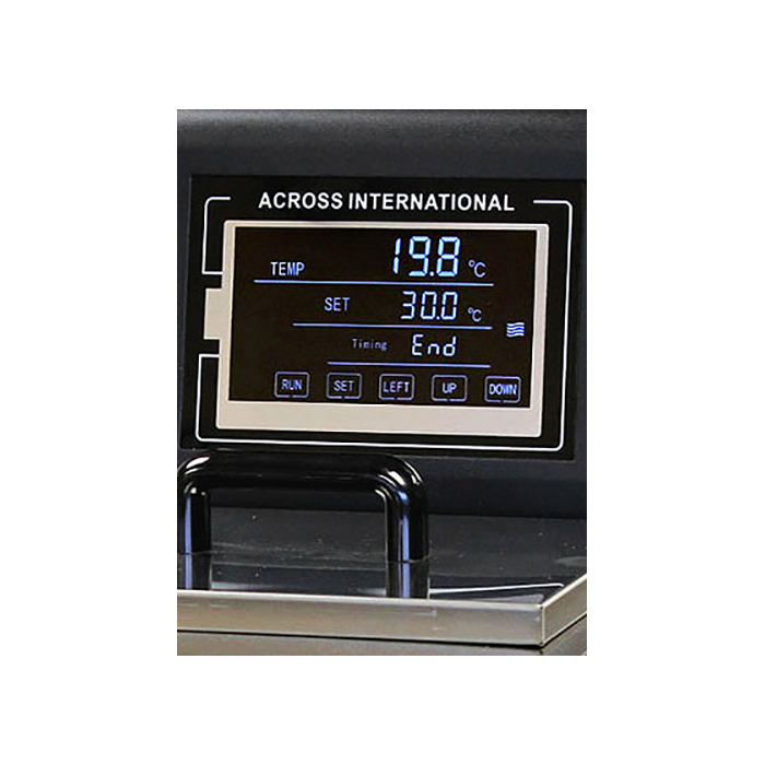 Across International -20C to 99C Compact Stainless Steel 7L Capacity Recirculating Laboratory Chiller, 110 Volt